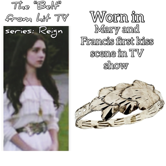 Vintage silver metal belt from TV show - Picture 3 of 13